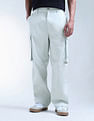 Flying Machine Mid Rise Relaxed Tapered Fit Cargos