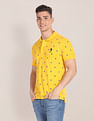 U.S. Polo Assn. Graphic Print Slim Polo Shirt