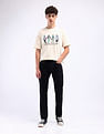 Flying Machine Mid Rise Freddie Slim Straight Fit Jeans