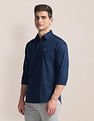 U.S. Polo Assn. Tailored Regular Fit Solid Shirt