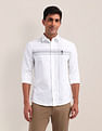 U.S. Polo Assn. Horizontal Striped Oxford Shirt