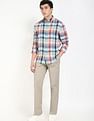 Tommy Hilfiger Checks Regular-Fit Linen Shirt