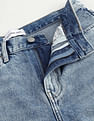 Calvin Klein High Rise Straight Fit Jeans