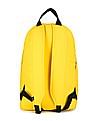 Calvin Klein Men Yellow Brand Print Backpack