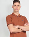 Arrow Sports Solid Cotton Polo Shirt