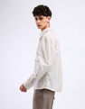 Flying Machine Oversized Utility Cotton Shirt