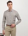 Tommy Hilfiger Plaid Checked Slim Fit Shirt