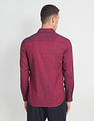 Flying Machine Two Tone Oxford Slim Shirt