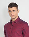 Flying Machine Two Tone Oxford Slim Shirt