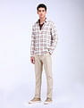 Flying Machine Slash Slim Tapered Twill Trousers