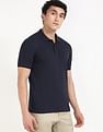 Calvin Klein Jeans Solid Slim Fit Cotton Polo Shirt