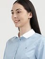 Tommy Hilfiger Poplin Solid Regular Shirt
