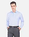 Arrow Regular Fit Textured Premium Shirt