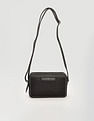 Tommy Hilfiger Printed Black Polyester Sling Bags