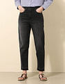 U.S. Polo Assn. Women High Rise Mom Fit Jeans