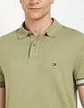 Tommy Hilfiger Solid Slim-Fit Cotton Polo Shirt