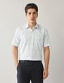 Arrow Grid Tattersall Checked Dobby Shirt