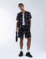 Flying Machine Regular Fit All-Over Digitopia Shirt