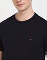 Tommy Hilfiger Solid Regular-Fit Cotton T-Shirt