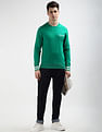 Tommy Hilfiger Embroidered Monotype Cotton Sweater
