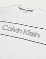 Calvin Klein Brand Print Crew Neck Sweatshirt