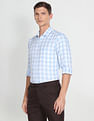 Arrow Buffalo Check Cotton Formal Shirt