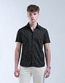 Flying Machine Slim Fit Tropical Printed Essentials Shirt