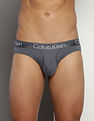 Calvin Klein Underwear Mid Rise Solid Briefs - Pack Of 3