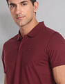 AD by Arvind Wrinkle Resistant Quick Dry Smart Polo Shirt