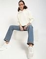 Calvin Klein Jeans Regular-Fit Polyester Hooded Neck Sweatshirt