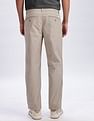 Calvin Klein Jeans Relaxed-Fit Solid Mid Rise Trousers