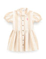 U.S. Polo Assn. Kids Girls Peter Pan Collar Shirt Dress