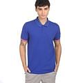 AD by Arvind Cotton Solid Polo Shirt