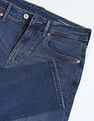 Flying Machine Slash Slim Tapered Distressed Jeans