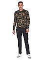 U.S. Polo Assn. Denim Co. Crew Neck Camo Print Sweater
