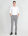 Arrow Newyork Jackson Super Slim Fit Heathered Trousers