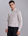 Tommy Hilfiger Solid Slim Fit Plain Woven Shirt