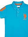 U.S. Polo Assn. Kids Boys Solid Cotton Pique Polo Shirt