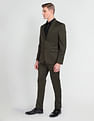 Arrow Self Design Two Piece Knit Suit