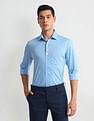Arrow Manhattan Slim Fit Patterned Shirt