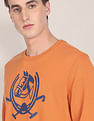 U.S. Polo Assn. Crew Neck Brand Print Sweatshirt