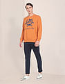 U.S. Polo Assn. Crew Neck Brand Print Sweatshirt