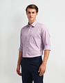 Arrow Liberty Classic Fit Micro Checked Shirt