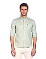 U.S. Polo Assn. Sage Button Down Solid Casual Shirt