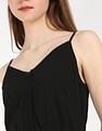 Tommy Hilfiger Cotton Straps Neck Slip Dress