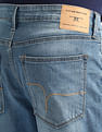 Flying Machine Freddie Slim Straight Mid Rise Jeans