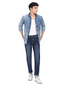 Flying Machine Stone Wash Michael Slim Tapered Fit Jeans
