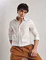 Calvin Klein Jeans Solid Slim Fit Poplin Woven Shirt