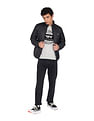 Flying Machine Reversible Puffer Jacket