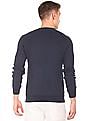 Aeropostale Patterned Knit Raglan Sleeve Sweater